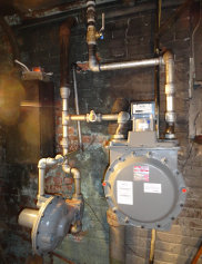 When we install gas piping we also coordinate meter installations with the gas utility company in New Jersey.