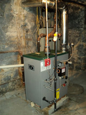 We like Peerless steam gas boilers when we do oil to gas conversions due to its durability.